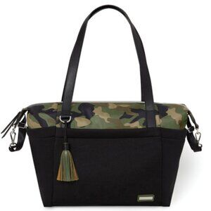 Skip Hop Nolita Neoprene Diaper Tote Bag - Black/Camo